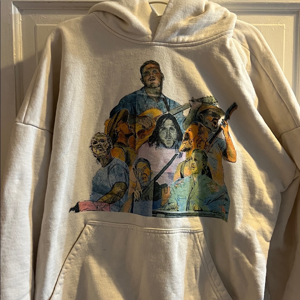 Zach Bryan Quittin Time Tour Hoodie - Picture 2 of 4